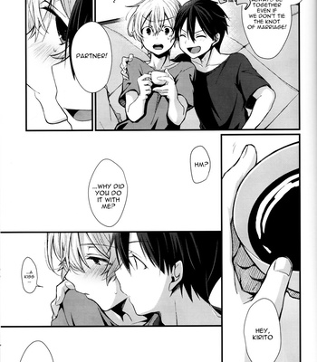 [trigger.m (Emu Emuo)] All you need is… – Sword Art Online dj [Eng] – Gay Manga sex 14