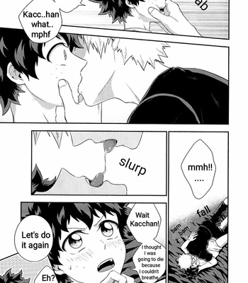 [reika] soshite bokura wa hitotsu ni nar | And we will be one – Boku no Hero Academia dj [Eng] – Gay Manga sex 36