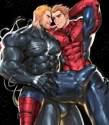 Gay Manga - [Dopley] Spiderman x Venom – Gay Manga