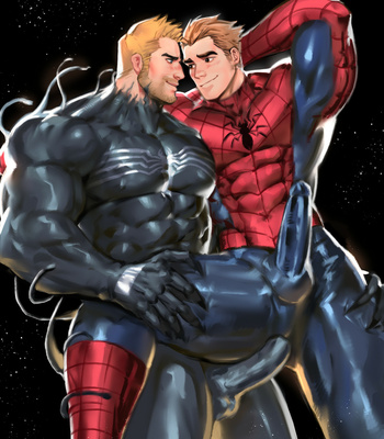 [Dopley] Spiderman x Venom – Gay Manga sex 2