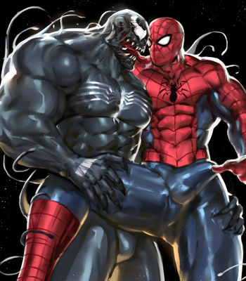 [Dopley] Spiderman x Venom – Gay Manga sex 5