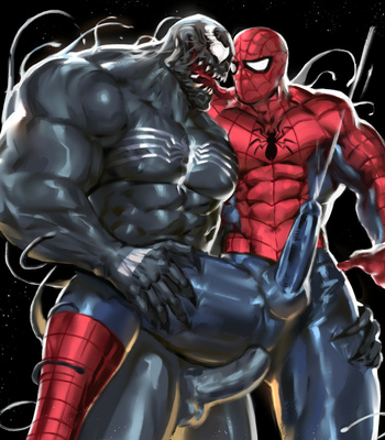 [Dopley] Spiderman x Venom – Gay Manga sex 7