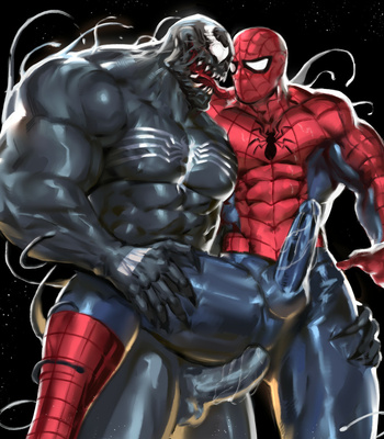 [Dopley] Spiderman x Venom – Gay Manga sex 8