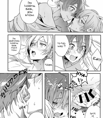 [Gohan no o-tomo (Shio karashi)] Riku Nanase wanna be「」. – IDOLiSH7 dj [Eng] – Gay Manga sex 17