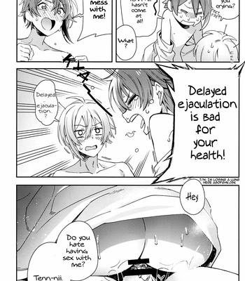 [Gohan no o-tomo (Shio karashi)] Riku Nanase wanna be「」. – IDOLiSH7 dj [Eng] – Gay Manga sex 19