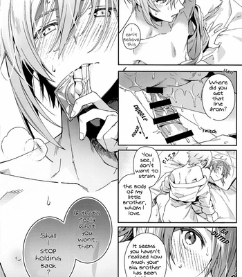 [Gohan no o-tomo (Shio karashi)] Riku Nanase wanna be「」. – IDOLiSH7 dj [Eng] – Gay Manga sex 21