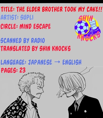 [MIND ESCAPE] The Elder Brother Took My Cake!! [Eng] – Gay Manga sex 24
