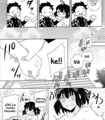 [pipipi/ mochi] Kimochi Yosugite Komatte masu – Kimetsu no Yaiba dj [Español] – Gay Manga sex 14