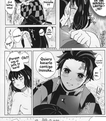 [pipipi/ mochi] Kimochi Yosugite Komatte masu – Kimetsu no Yaiba dj [Español] – Gay Manga sex 6