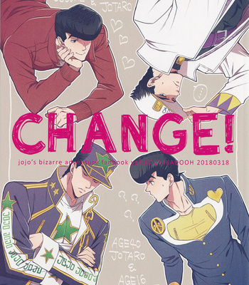 [Chikadoh (Halco)] Change! – Jojo dj [Esp] – Gay Manga thumbnail 001