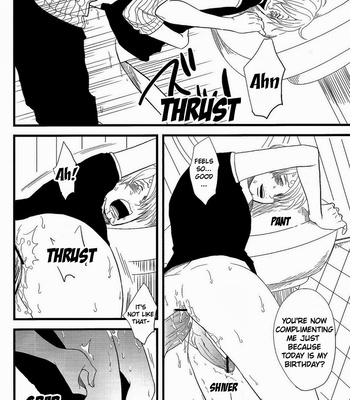 [MIND ESCAPE] Drink Bathroom Birthday – One Piece dj [Eng] – Gay Manga sex 16