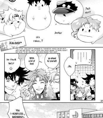 [Kimigurui/ Hiokirass] Do You Pick Up Rice Cakes – JoJo’s Bizarre Adventure dj [Eng] – Gay Manga sex 40
