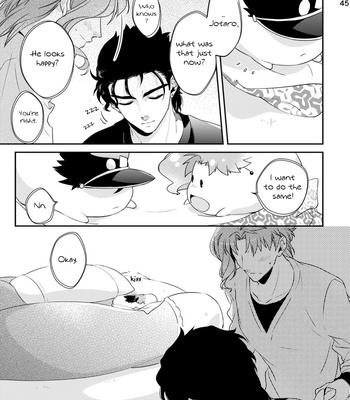 [Kimigurui/ Hiokirass] Do You Pick Up Rice Cakes – JoJo’s Bizarre Adventure dj [Eng] – Gay Manga sex 48