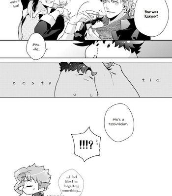 [Kimigurui/ Hiokirass] Do You Pick Up Rice Cakes – JoJo’s Bizarre Adventure dj [Eng] – Gay Manga sex 124