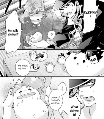 [Kimigurui/ Hiokirass] Do You Pick Up Rice Cakes – JoJo’s Bizarre Adventure dj [Eng] – Gay Manga sex 156