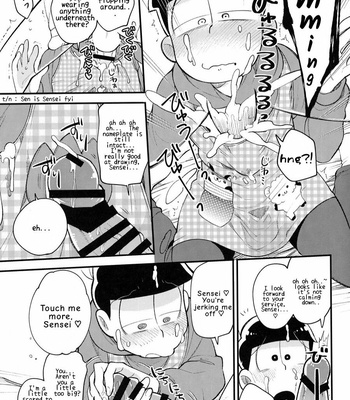 [GNGNPAN2/ PAN2] Dosukebe hoikushi Osomatsu sensei – Osomatsu-san dj [Eng] – Gay Manga sex 16