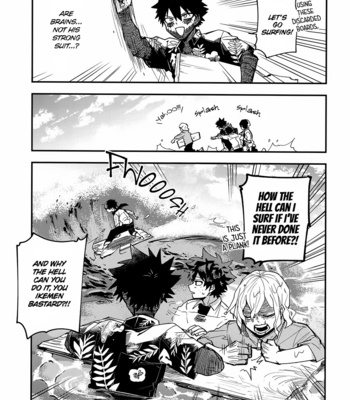 [sakuramaru] Anyways, we wanna play on the beach – My Hero Academia dj [Eng] – Gay Manga sex 15
