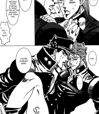 [Miyaso Saki] Do you want to take a piss together, Jotaro – Jojo’s Bizarre Adventure dj [Eng] – Gay Manga sex 26