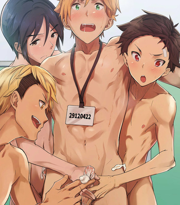 [Eichi Jijou (Takamiya)] Emuken! Zenkoku Danshi XX Kensa [German] – Gay Manga sex 2