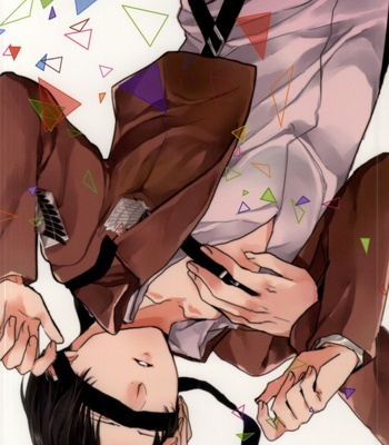 [K Doll] Shingeki no Kyojin dj – Heichou ni Megane to Mekakushi Attaetara Kounatta [JP] – Gay Manga sex 16