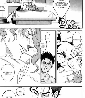 [Amarans] Lack of Sleep – JoJo’s Bizarre Adventure dj [Eng] – Gay Manga sex 21