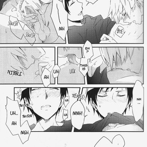 [Blue-SYSTEM] Red, White and Black – Durarara!! dj [Eng] – Gay Manga sex 22