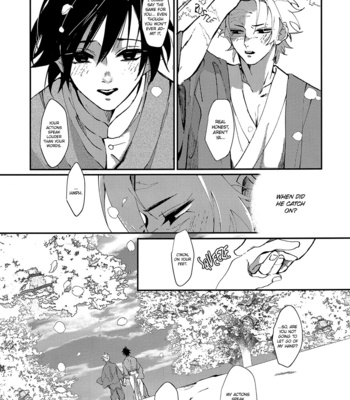 [sumibi aburi] Cherry Blossoms Fall – Demon Slayer dj [Eng] – Gay Manga sex 7