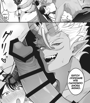 [Oishii Oshiri Cafe (Oishii Oshiri)] Orc no naedoko ni ochitakedo aisa re sugite chou shiawasedesu! [Spa] – Gay Manga sex 41
