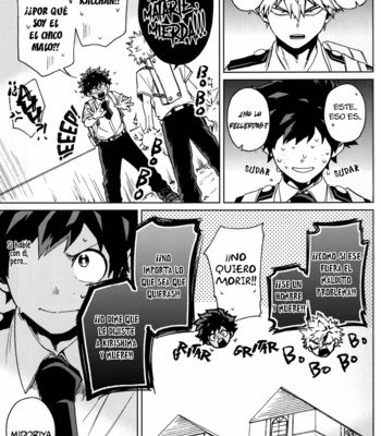 [YS (Satou)] ¡Estás equivocado! ¡Kirishima-kun! – Boku no Hero Academia dj [Esp] – Gay Manga sex 9
