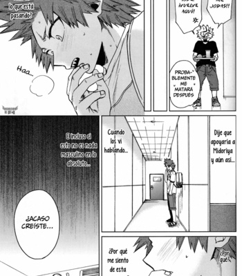 [YS (Satou)] ¡Estás equivocado! ¡Kirishima-kun! – Boku no Hero Academia dj [Esp] – Gay Manga sex 39