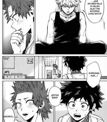 [YS (Satou)] ¡Estás equivocado! ¡Kirishima-kun! – Boku no Hero Academia dj [Esp] – Gay Manga sex 40