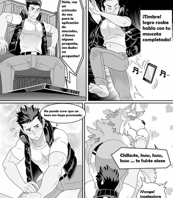 [KUMA HACHI] ¡No instales esta aplicación FURRY! (vol.1) [Esp] – Gay Manga sex 12