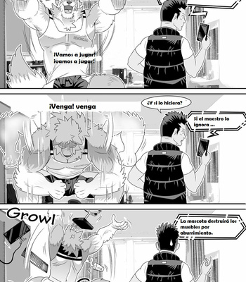 [KUMA HACHI] ¡No instales esta aplicación FURRY! (vol.1) [Esp] – Gay Manga sex 13