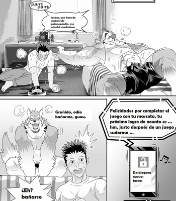 [KUMA HACHI] ¡No instales esta aplicación FURRY! (vol.1) [Esp] – Gay Manga sex 14
