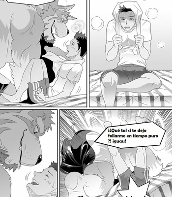 [KUMA HACHI] ¡No instales esta aplicación FURRY! (vol.1) [Esp] – Gay Manga sex 29