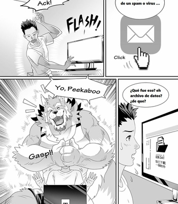 [KUMA HACHI] ¡No instales esta aplicación FURRY! (vol.1) [Esp] – Gay Manga sex 34