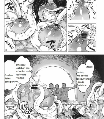 [HONEY QP (Inochi Wazuka)] Nushi-sama no Yome ga Kaette Kimashita [Spanish] – Gay Manga sex 9