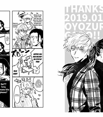 [Yu~] Manjushage no Yume no Naka – Jujutsu Kaisen dj [Bahasa Indonesia] – Gay Manga sex 40