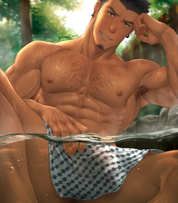 [Mondi] (Range) Outdoor bath – Gay Manga sex 2