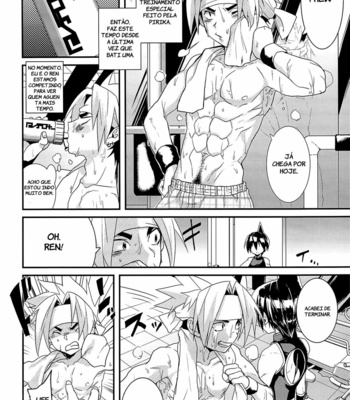 [SCO.LABO (shoco)] Shaman King dj – Kintore Desho Desho [Portuguese] – Gay Manga sex 4
