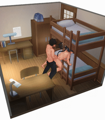 Camohouse – Okumura Rin & Yukio Dorm – Gay Manga sex 40