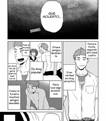 [Nakamuratakumi (kemukemuke)] Yarichin Tareme to Nakimushi Bouzu [Spa] – Gay Manga sex 9