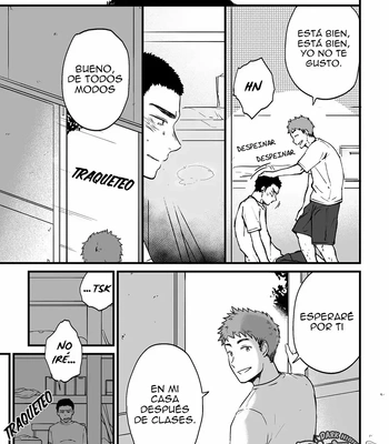 [Nakamuratakumi (kemukemuke)] Yarichin Tareme to Nakimushi Bouzu [Spa] – Gay Manga sex 15