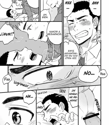 [Nakamuratakumi (kemukemuke)] Yarichin Tareme to Nakimushi Bouzu [Spa] – Gay Manga sex 20
