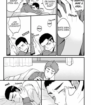 [Nakamuratakumi (kemukemuke)] Yarichin Tareme to Nakimushi Bouzu [Spa] – Gay Manga sex 30
