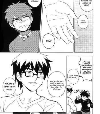 [taberu (aru)] uchi no wanko no shitsuke kata – Daiya no Ace dj [Eng] – Gay Manga sex 8