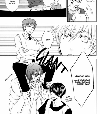 [Tokiwazone (NASEBA Naru)] Kuroko no Basuke dj – Kiseki no Holiday [Eng] – Gay Manga sex 21
