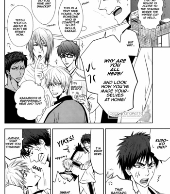 [Tokiwazone (NASEBA Naru)] Kuroko no Basuke dj – Kiseki no Holiday [Eng] – Gay Manga sex 26