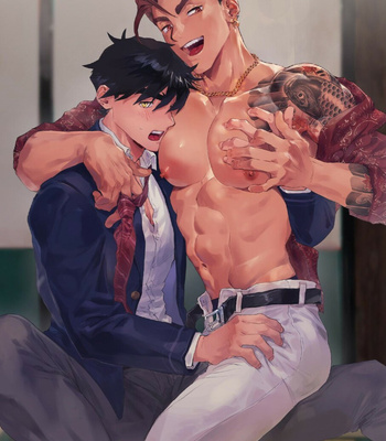 [PACOZ (Kantama & Kamoshika Ryo)] bicchi na yakuza wa DT ga osuki!! [KR] – Gay Manga sex 2