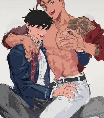 [PACOZ (Kantama & Kamoshika Ryo)] bicchi na yakuza wa DT ga osuki!! [KR] – Gay Manga sex 35